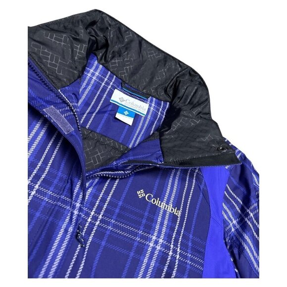 Columbia Waterproof Winter Ski Snowboard Purple Insulated Jacket Womens Large - Picture 5 of 6